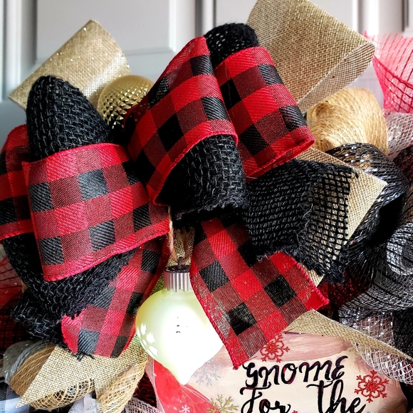 Christmas Wreath Gnome for the Holidays - Picture 2 of 15